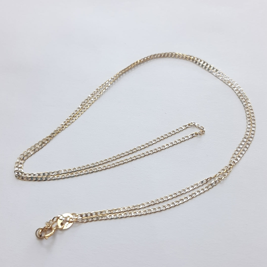 CADENA ORO,RODIADO 14 K 2,00 GRMS (SEMINUEVO)