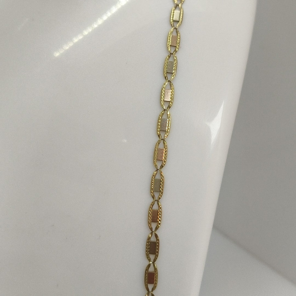 CADENA ORO COMBINADO 14 K 14.8 GRMS (SEMINUEVO)