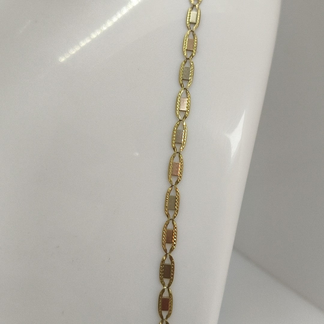 CADENA ORO COMBINADO 14 K 14.8 GRMS (SEMINUEVO)