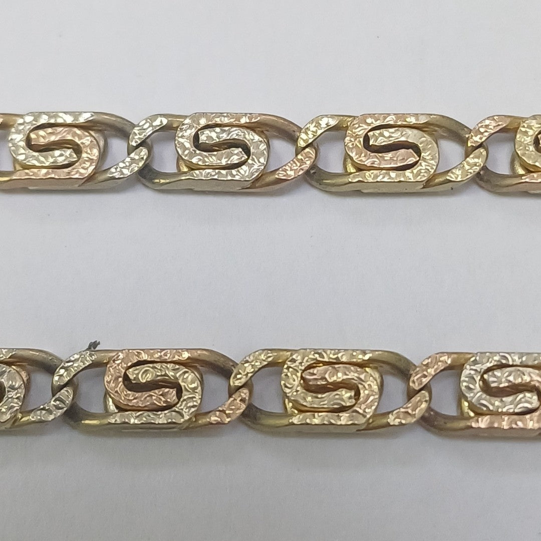 CADENA ORO,ORO COMBINADO 14 K 30,20 GRMS (SEMINUEVO)