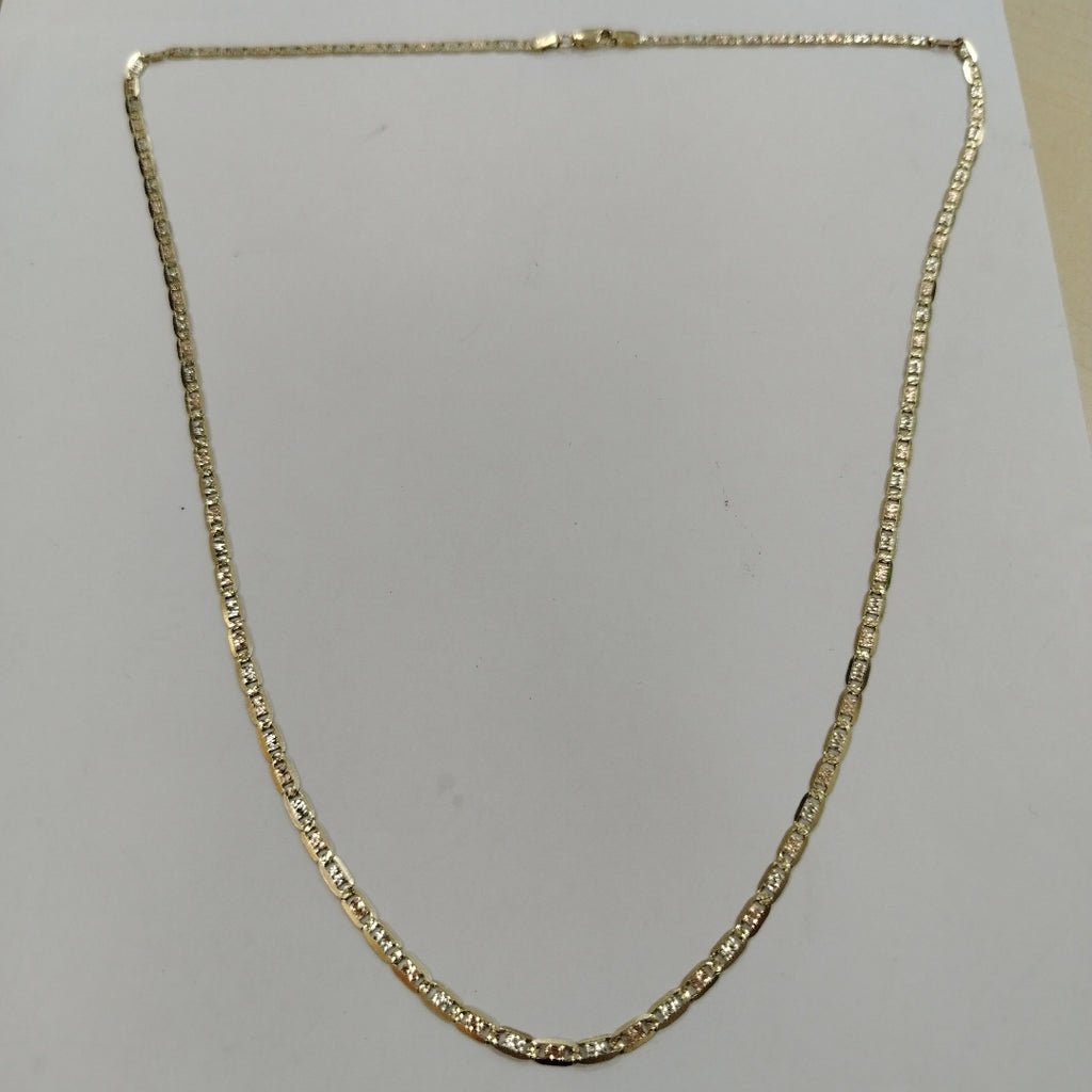 CADENA ORO, ORO COMBINADO 14 K 11.6 GRMS (SEMINUEVO)