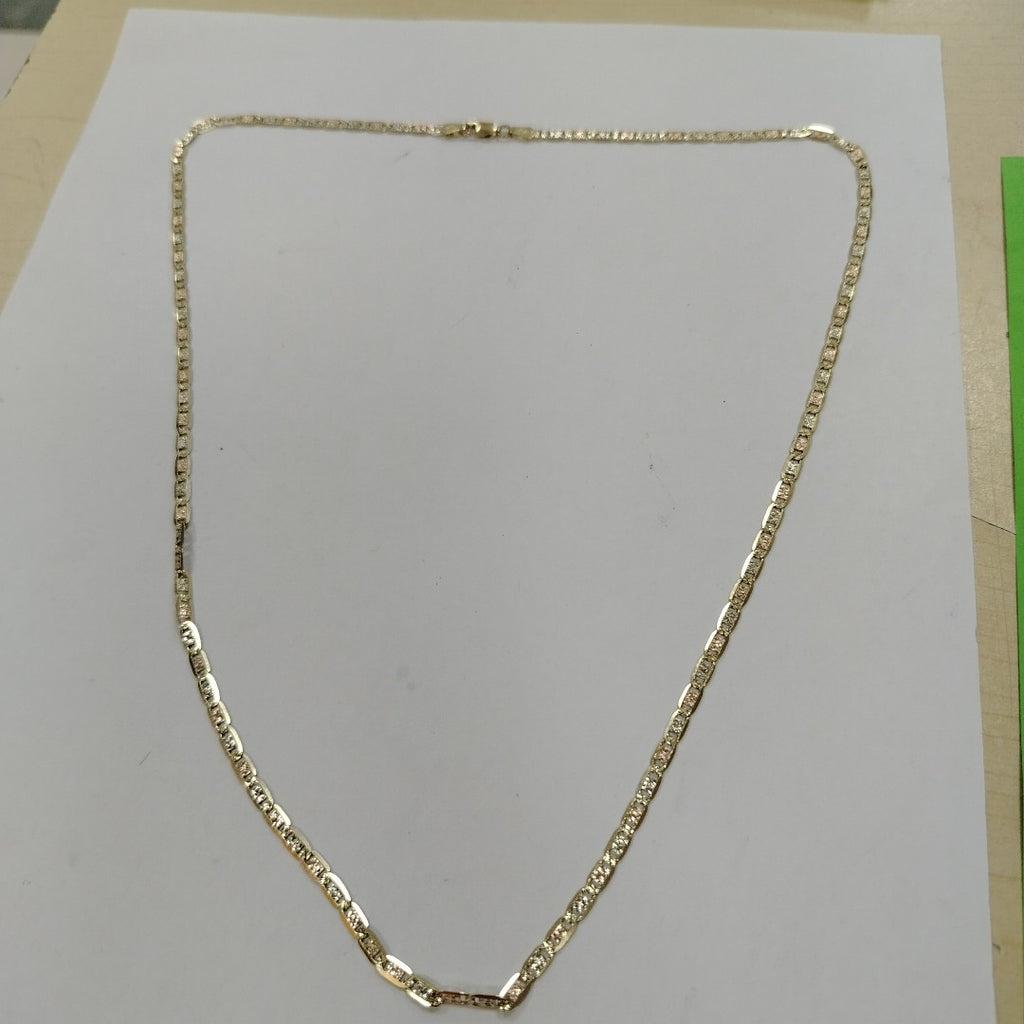 CADENA ORO, ORO COMBINADO 14 K 11.6 GRMS (SEMINUEVO)