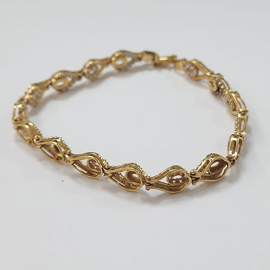 PULSERA ORO 18 K 10.6 GRMS (SEMINUEVO)