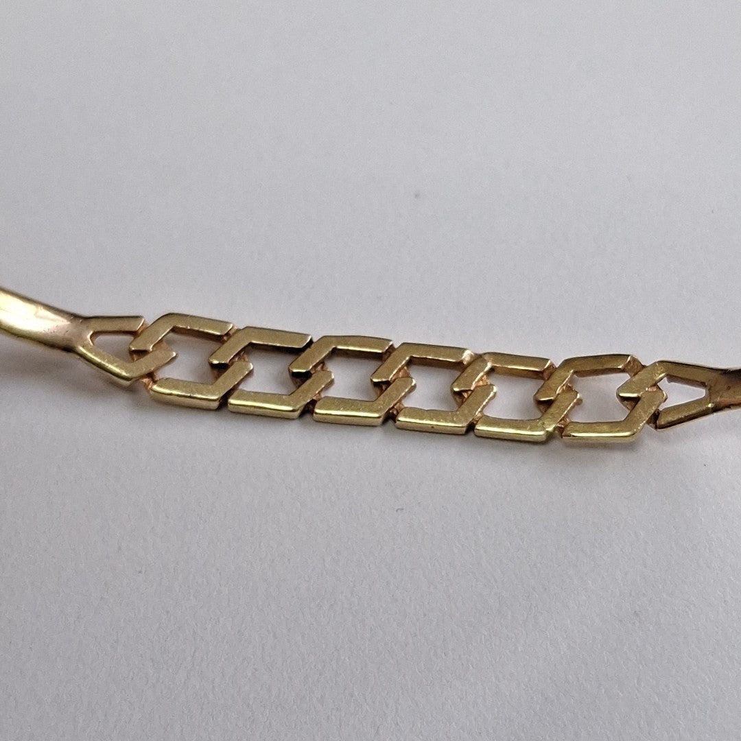 PULSERA RIGIDA ORO 14 K 6 GRMS (SEMINUEVO)