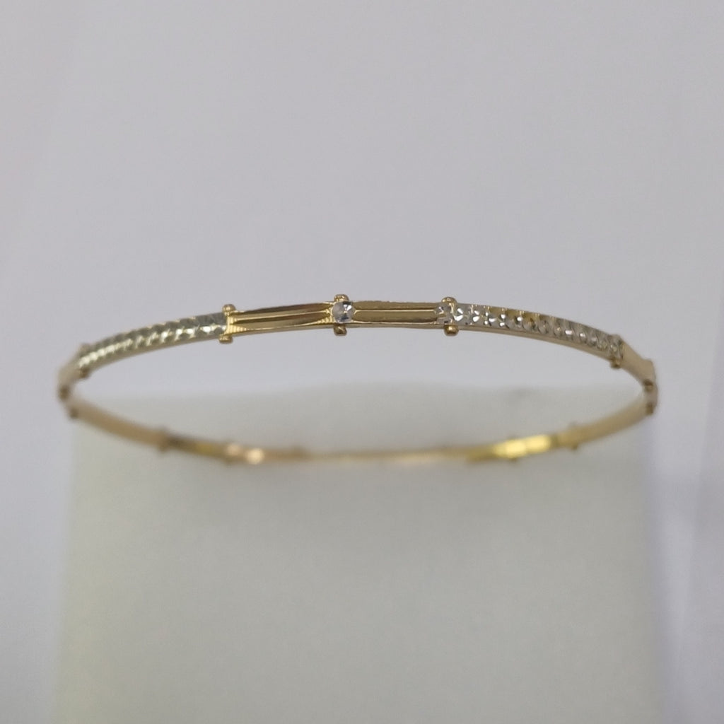 PULSERA RIGIDA ORO 18 K 10,00 GRMS (SEMINUEVO)