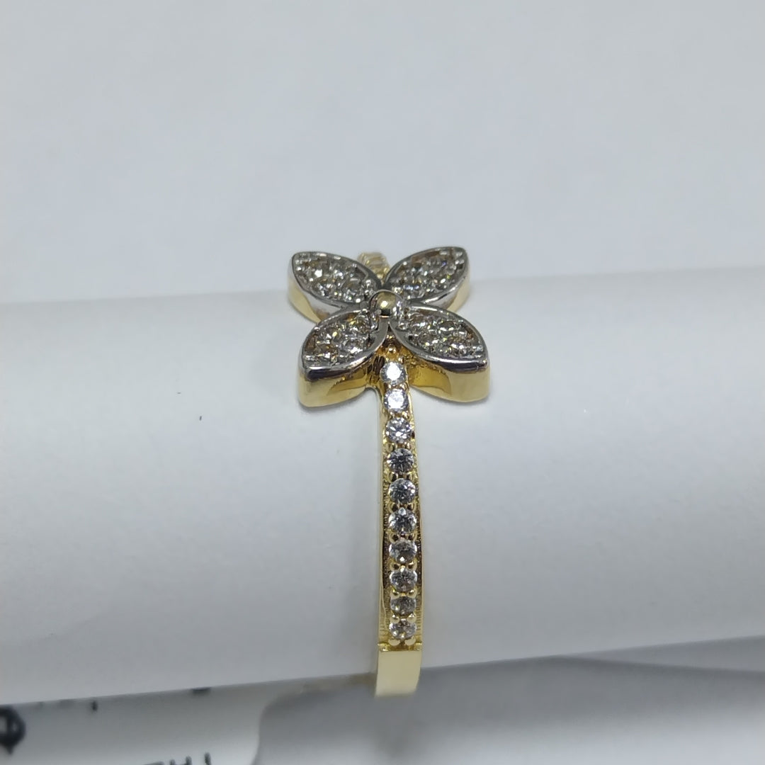 ANILLOS DAMA ORO 14K 2 (NUEVO)