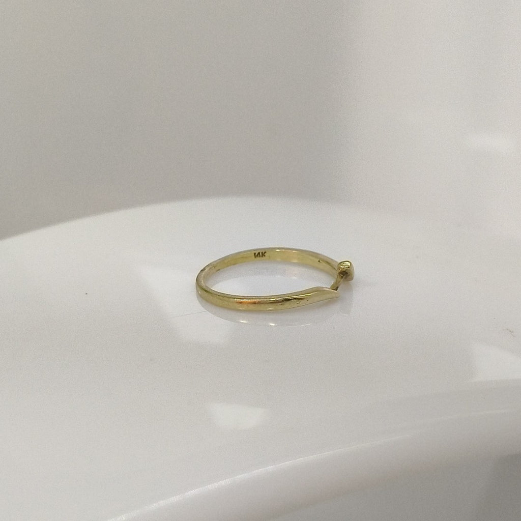 ANILLITO ORO 14 K 1.3 GRMS (SEMINUEVO)