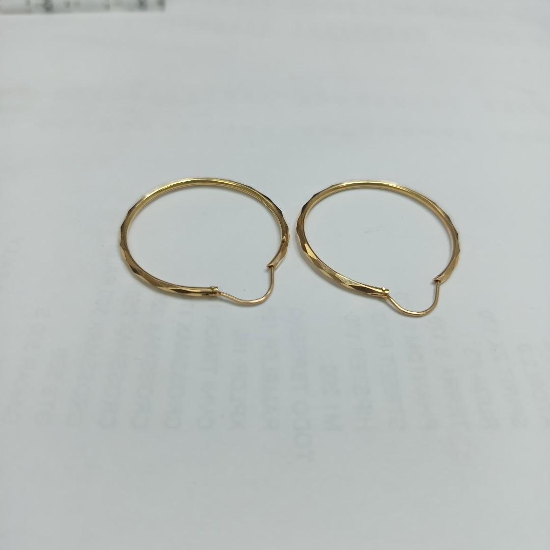 ARRACADAS PAR ORO 14 K 2 GRMS (SEMINUEVO)