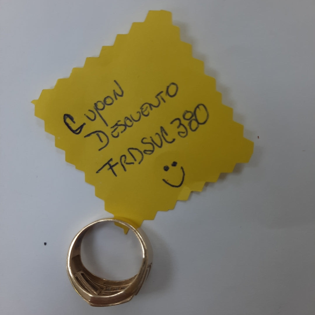 ANILLO ORO 14 K 7.3 GRMS (SEMINUEVO)