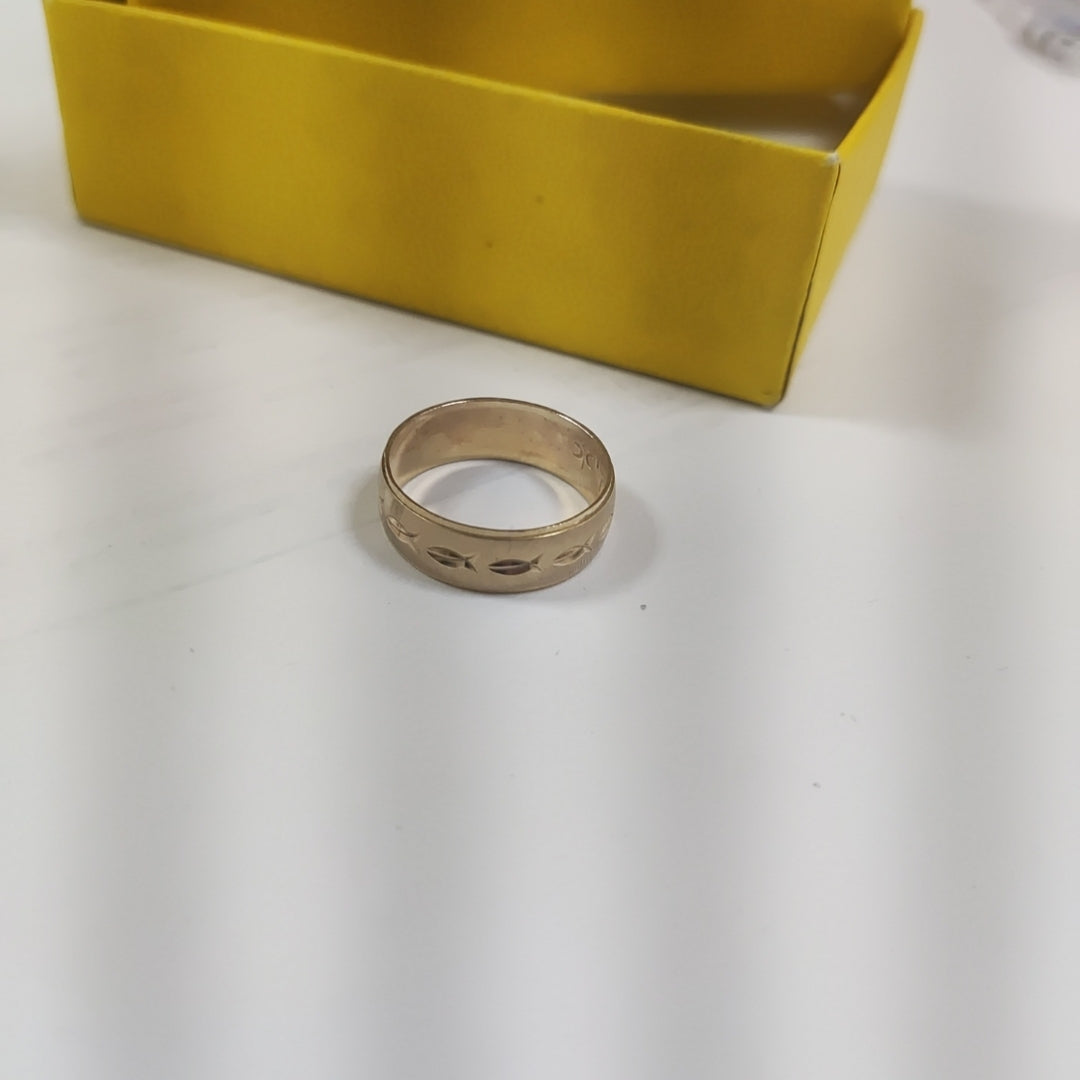 ARGOLLA ORO 10 K 1.6 GRMS (SEMINUEVO)