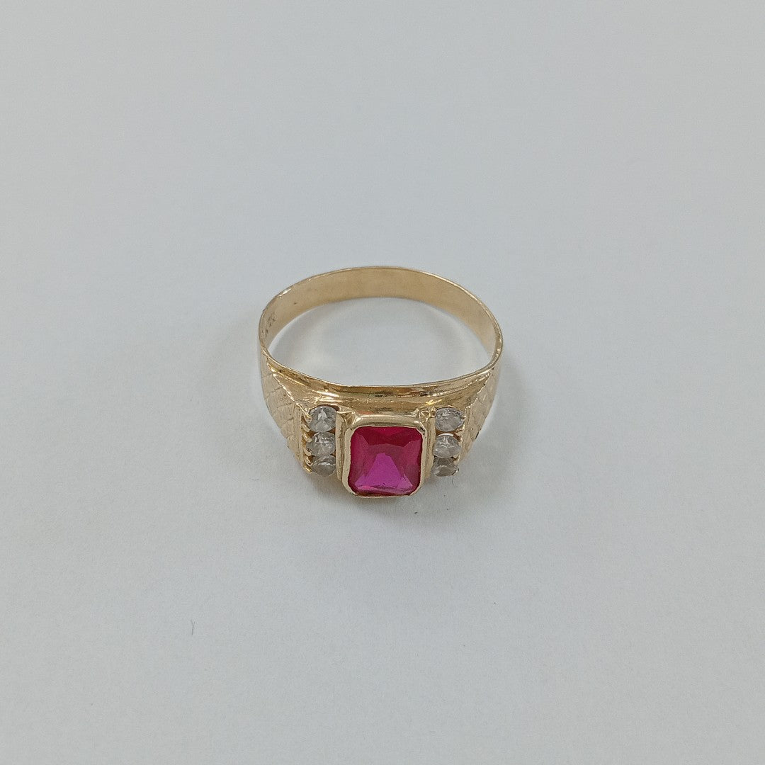 ANILLO ORO 10 K 4,40 GRMS (SEMINUEVO)
