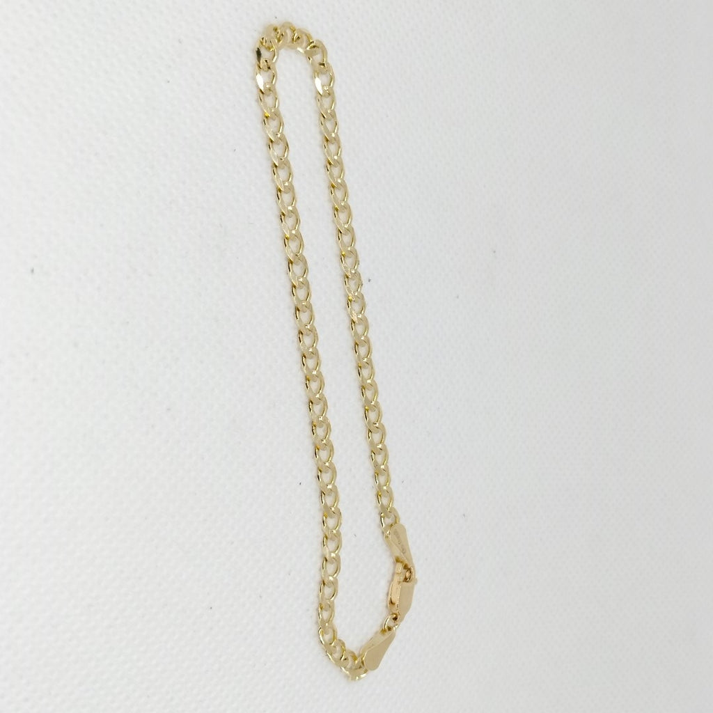 PULSERAS BARBADA ORO 14K 21 CM 5.3 GR (NUEVO)