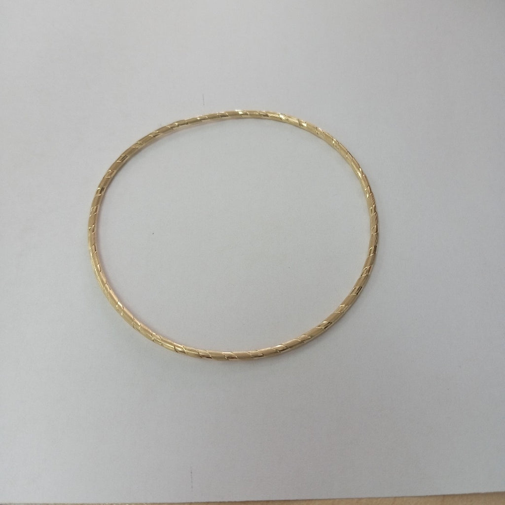 PULSERA RIGIDA ORO 14 K 2.9 GRMS (SEMINUEVO)