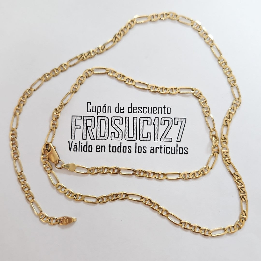 CADENA ORO 14 K 7.9 GRMS (SEMINUEVO)