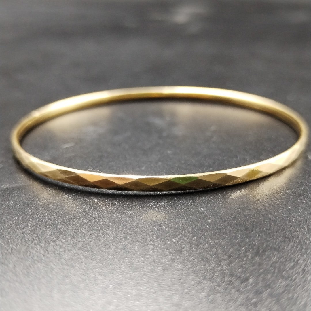 PULSERA RIGIDA ORO 14 K 4,30 GRMS (SEMINUEVO)