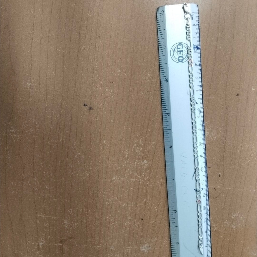 PULSERA TEJIDO 3X1 PLATA .925 16 CM 2.8 GR (NUEVO)