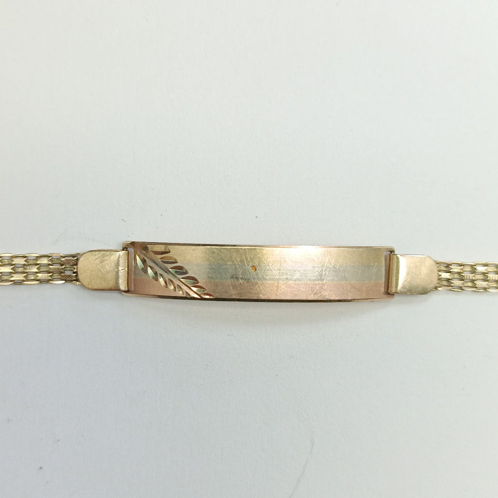 ESCLAVA ORO, ORO COMBINADO 14 K 6.9 GRMS (SEMINUEVO)