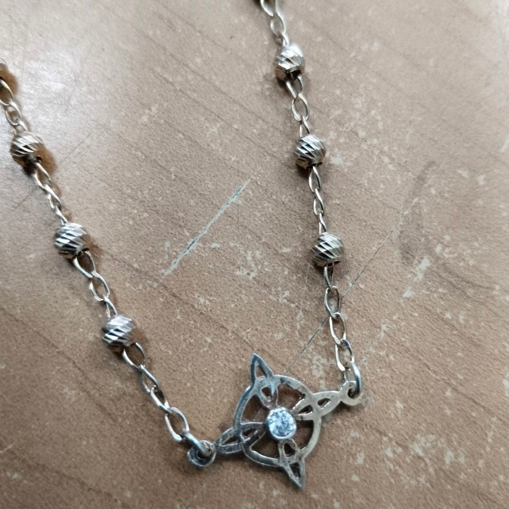 PULSERA TEJIDO ESPECIAL PLATA .925 18 CM 2.9 GR (NUEVO)