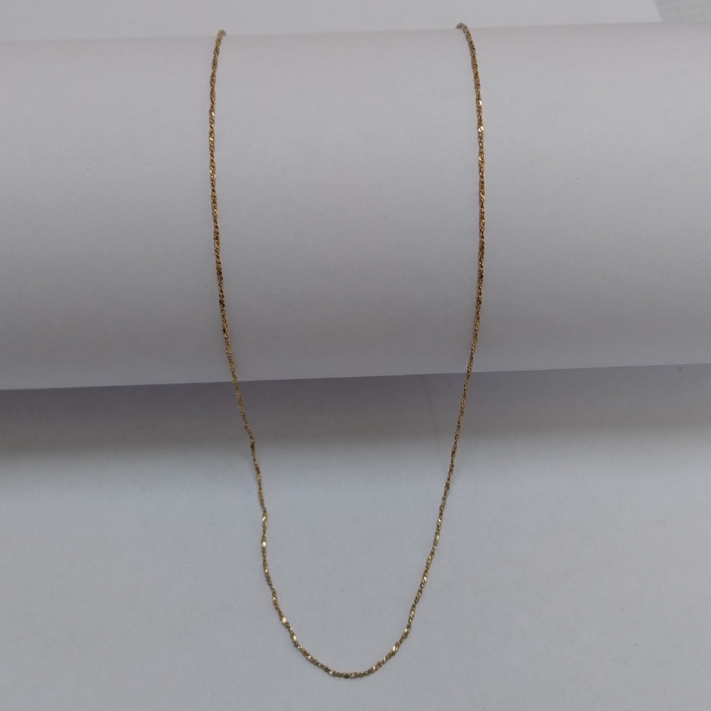CADENA ORO 10 K 2,30 GRMS (SEMINUEVO)