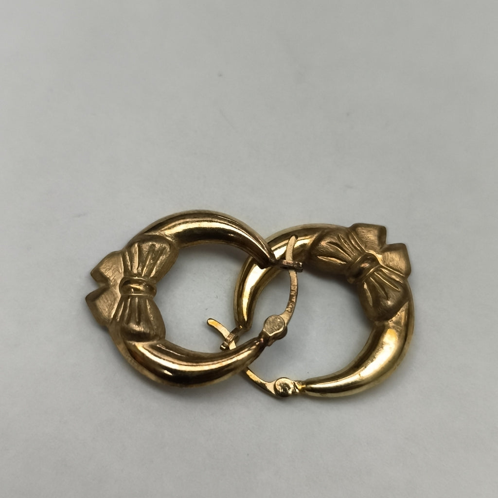ARRACADAS PAR ORO 14 K 2,00 GRMS (SEMINUEVO)