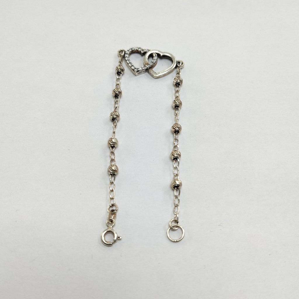 PULSERA TEJIDO TEJIDO ESPECIAL PLATA .925 18 CM 3.9 GR (NUEVO)