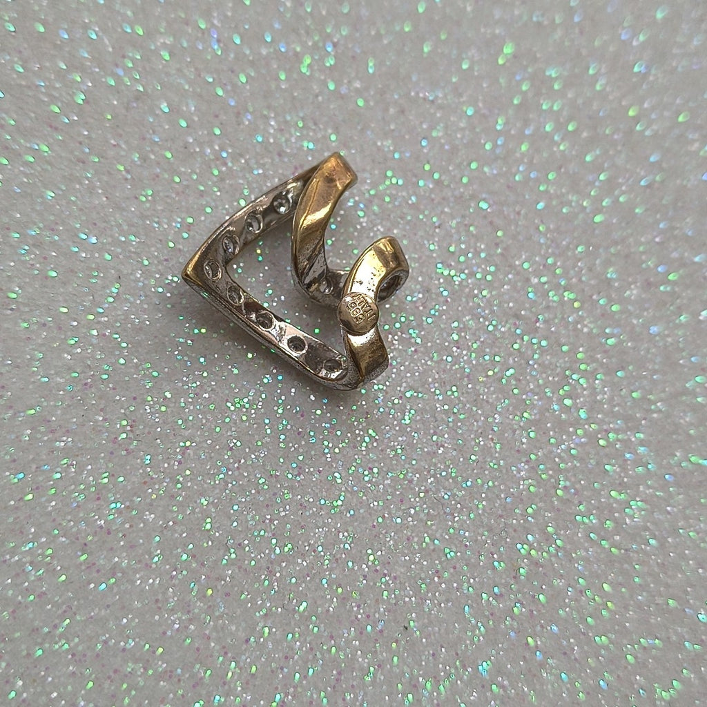 DIJE ORO BLANCO 14 K 2,40 GRMS (SEMINUEVO)