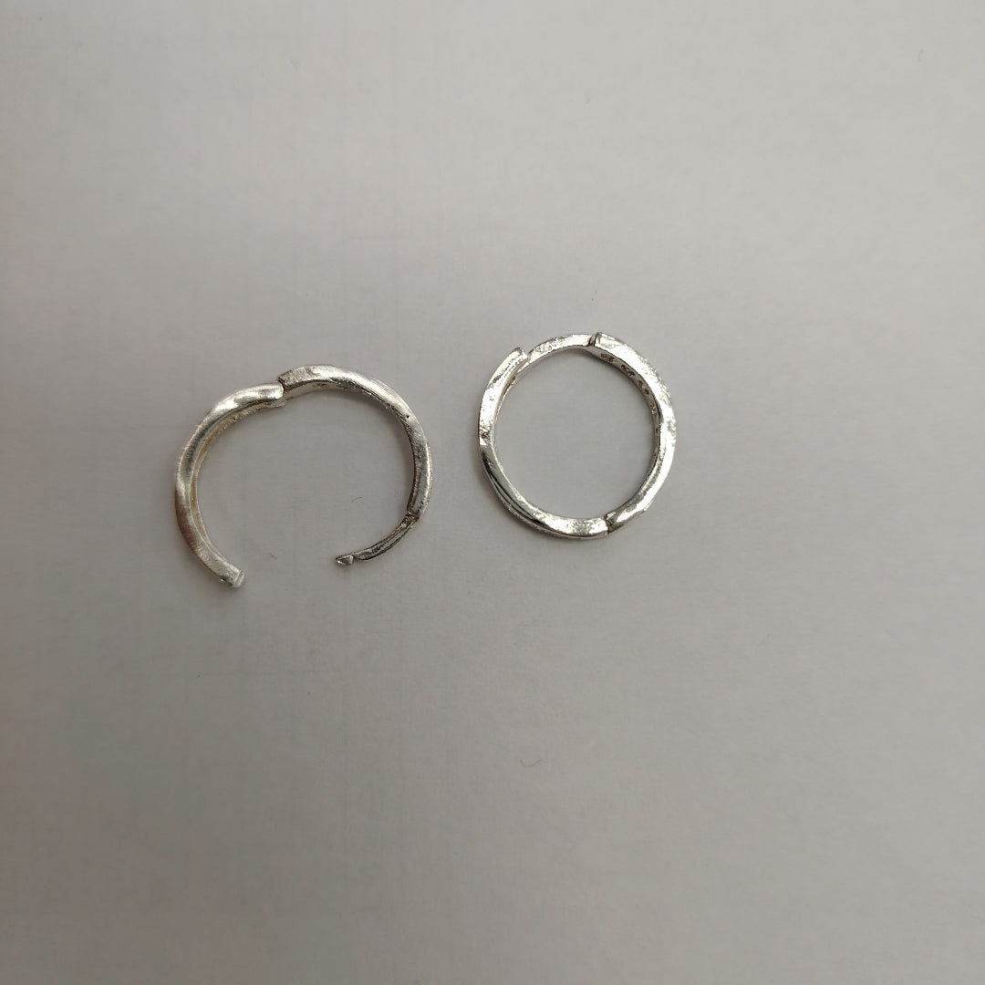 ARRACADAS C/CIRCONIAS PLATA .925 2.1 GR (NUEVO)
