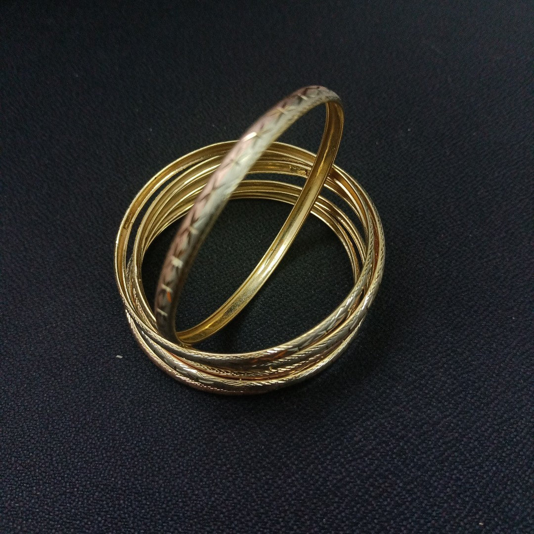 SEMANARIO DE PULSERAS ORO 14 K 36.1 GRMS (SEMINUEVO)