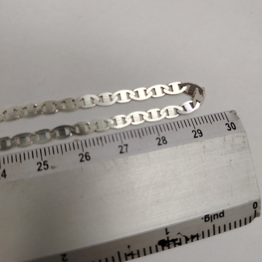 CADENA TEJIDO GUCHI PLATA .925 60 CM 9.1 GR (NUEVO)