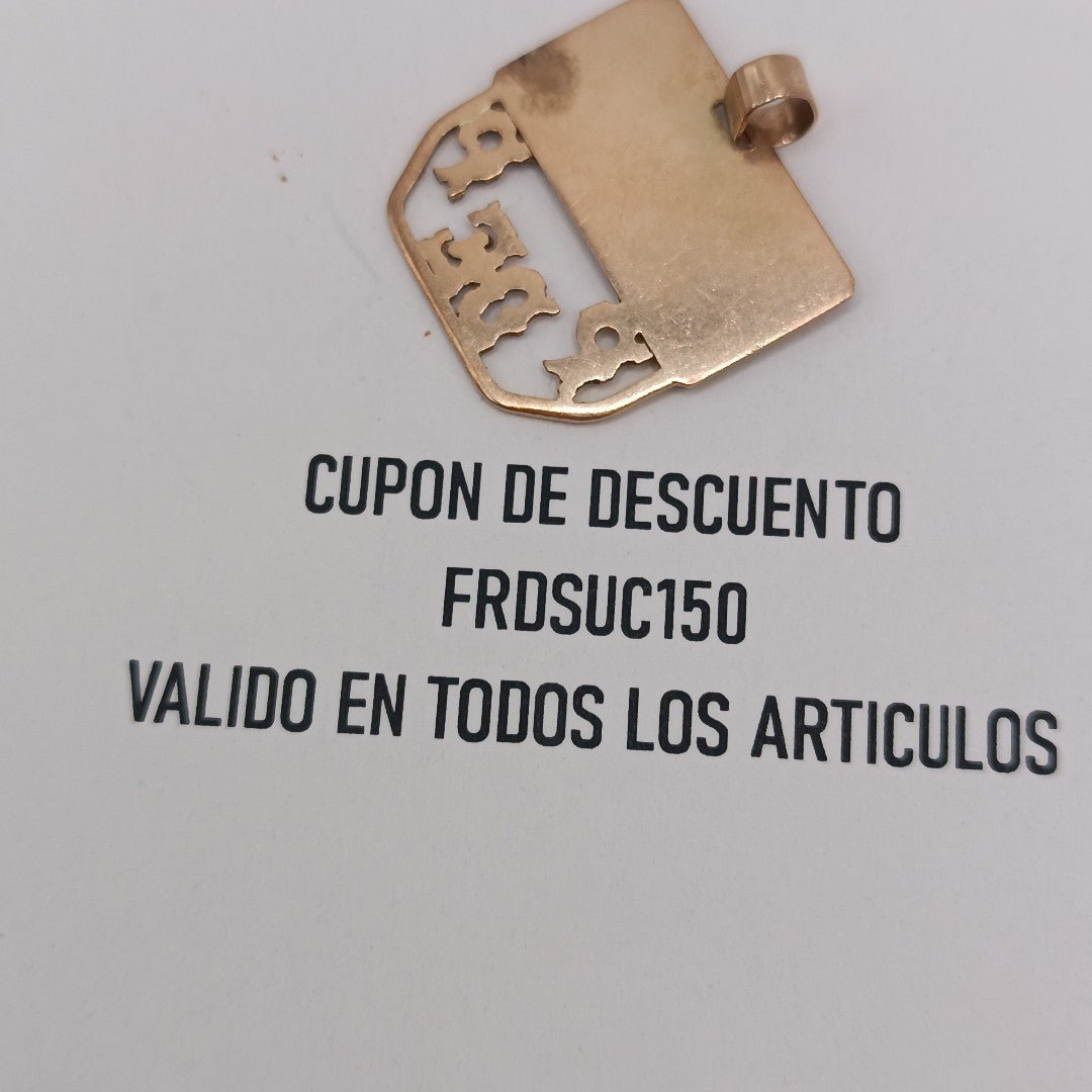 DIJE ORO 8 K 3.4 GRMS (SEMINUEVO)