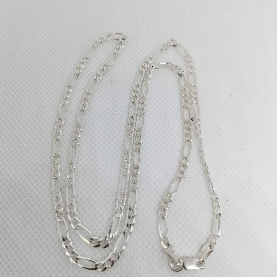 CADENA TEJIDO 3X1 PLATA .925 55 CM 7.4 GR (NUEVO)
