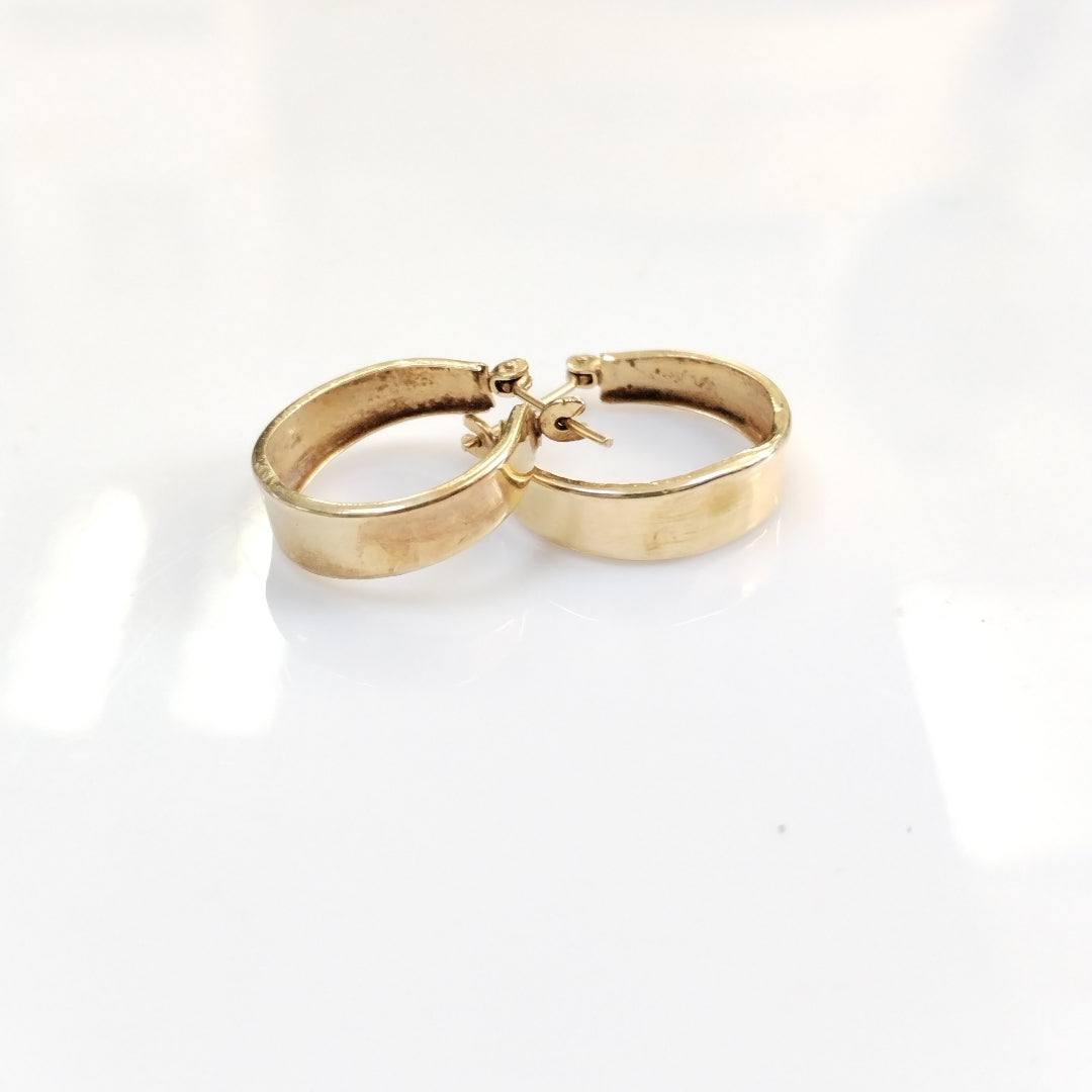 ARRACADAS PAR ORO 14 K 2.1 GRMS (SEMINUEVO)