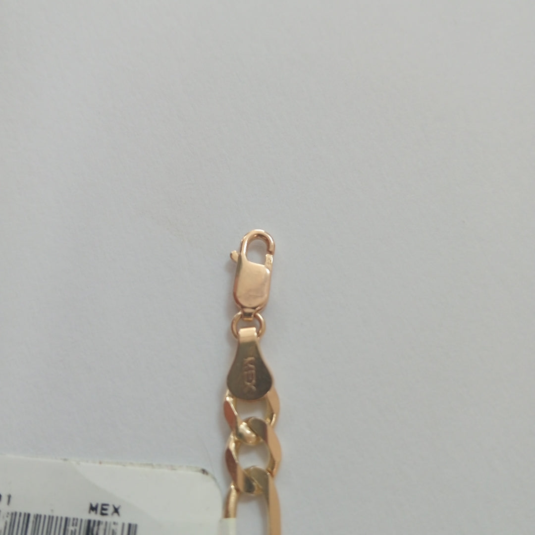 PULSERAS TEJIDO 3X1 ORO 14K 21 CM 10 GR (NUEVO)