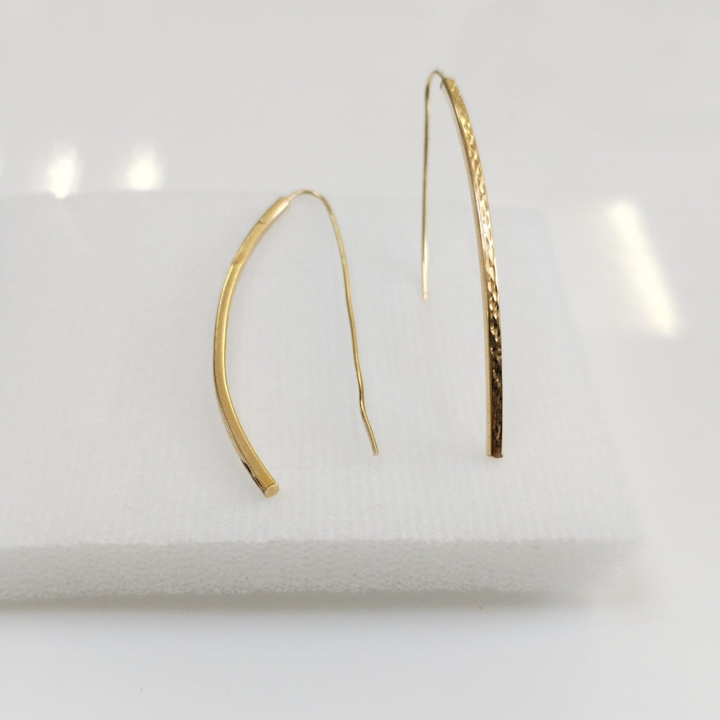 ARETES PAR ORO 14 K 1.5 GRMS (SEMINUEVO)