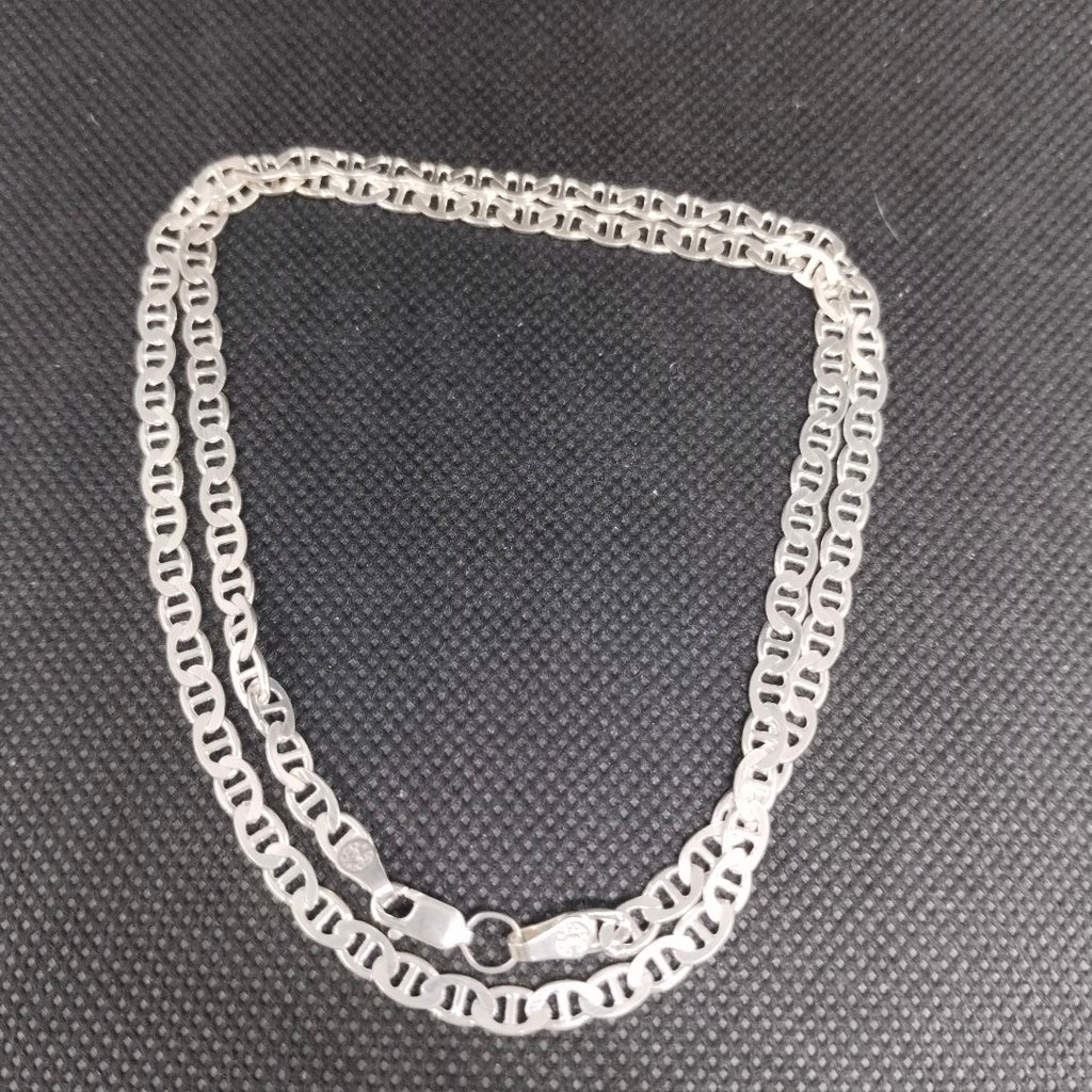 CADENA TEJIDO GUCHI PLATA .925 55 CM 12.9 GR (NUEVO)