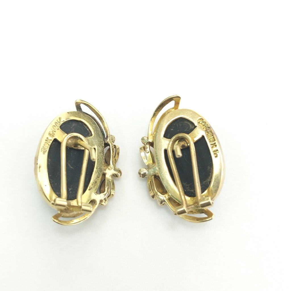 ARETES PAR ORO 14 K 9,70 GRMS (SEMINUEVO)