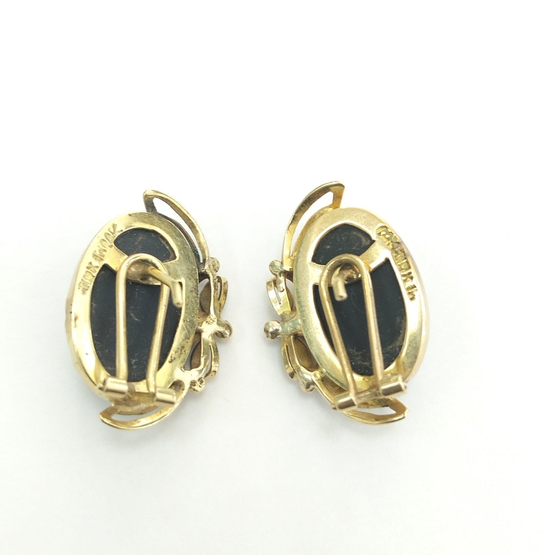 ARETES PAR ORO 14 K 9,70 GRMS (SEMINUEVO)