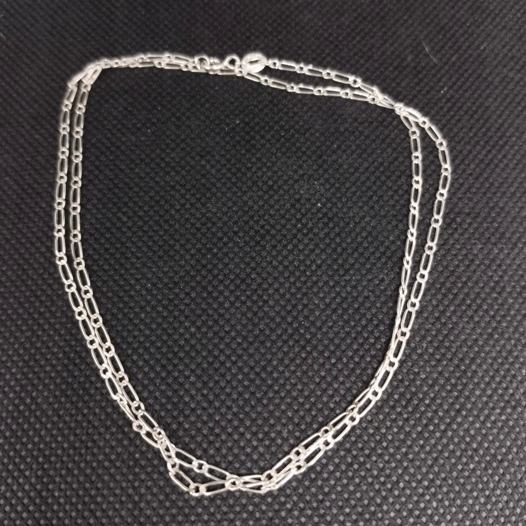 CADENA TEJIDO 1X1 PLATA .925 55 CM 3 GR (NUEVO)