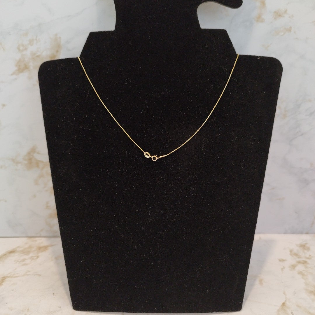 COLLAR ORO 14 K 1.9 GRMS (SEMINUEVO)
