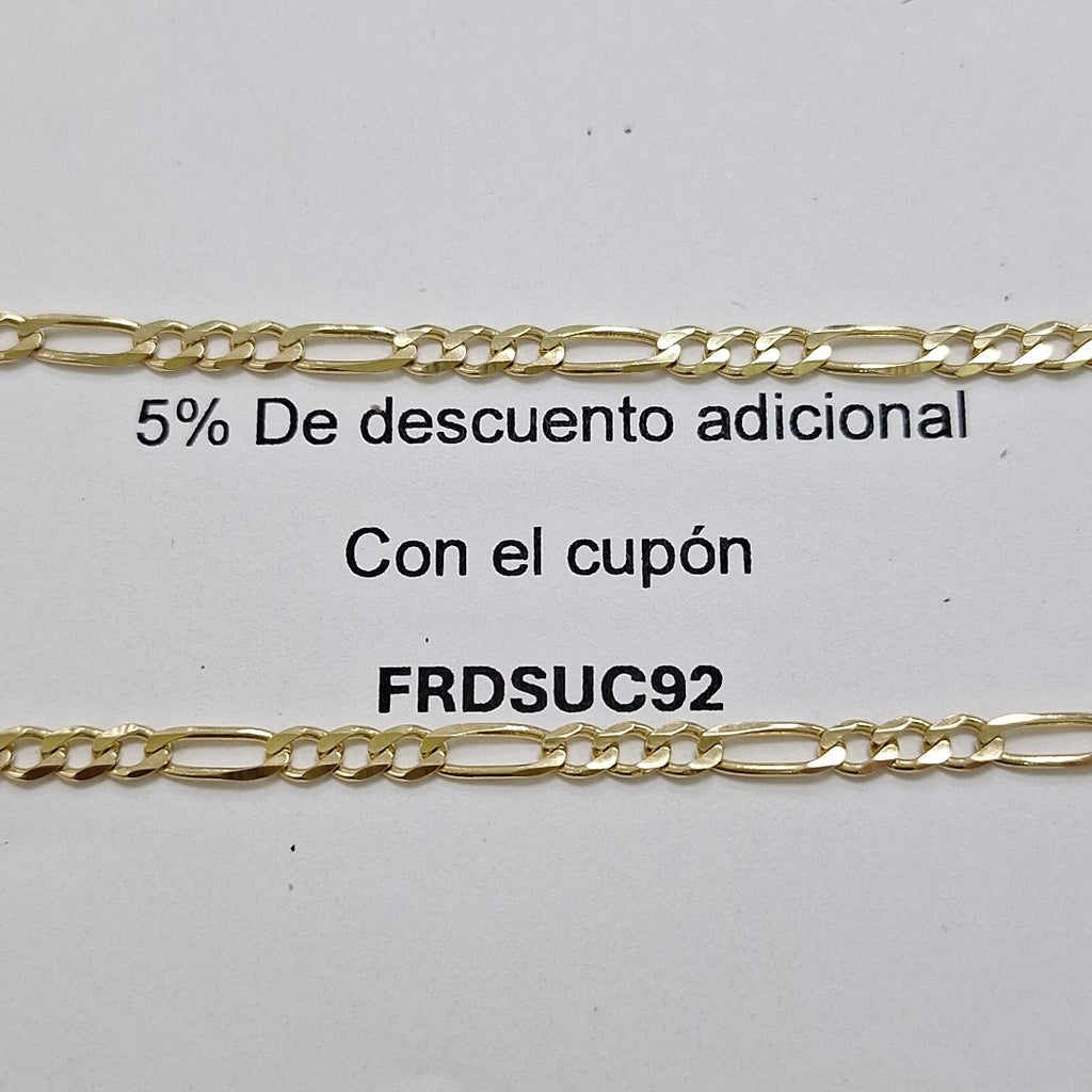 PULSERAS 3X1 ORO 14K 21 CM 3.4 GR (NUEVO)