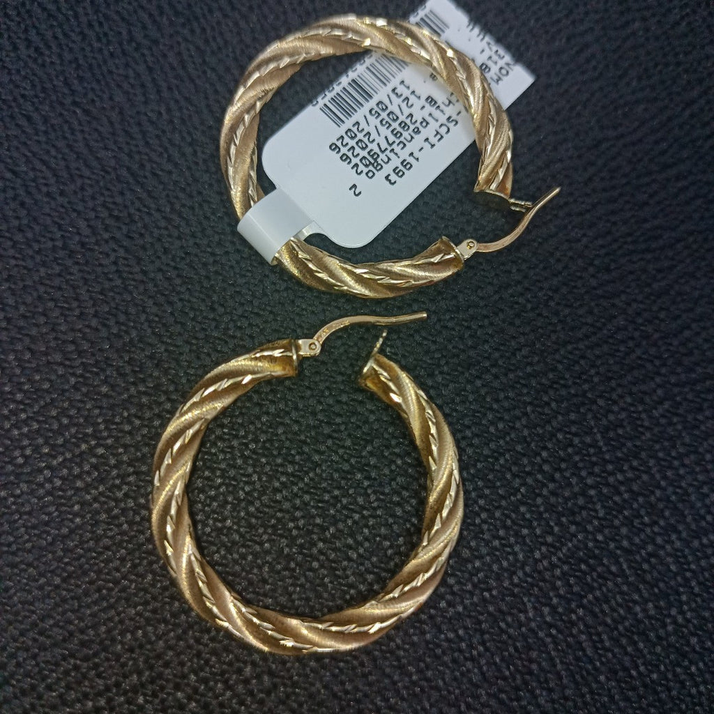 ARRACADAS PAR ORO 14 K 4 GRMS (SEMINUEVO)