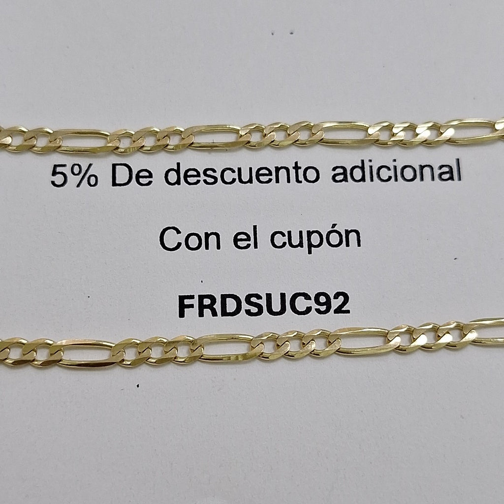 PULSERAS 3X1 ORO 14K 21 CM 3.3 GR (NUEVO)