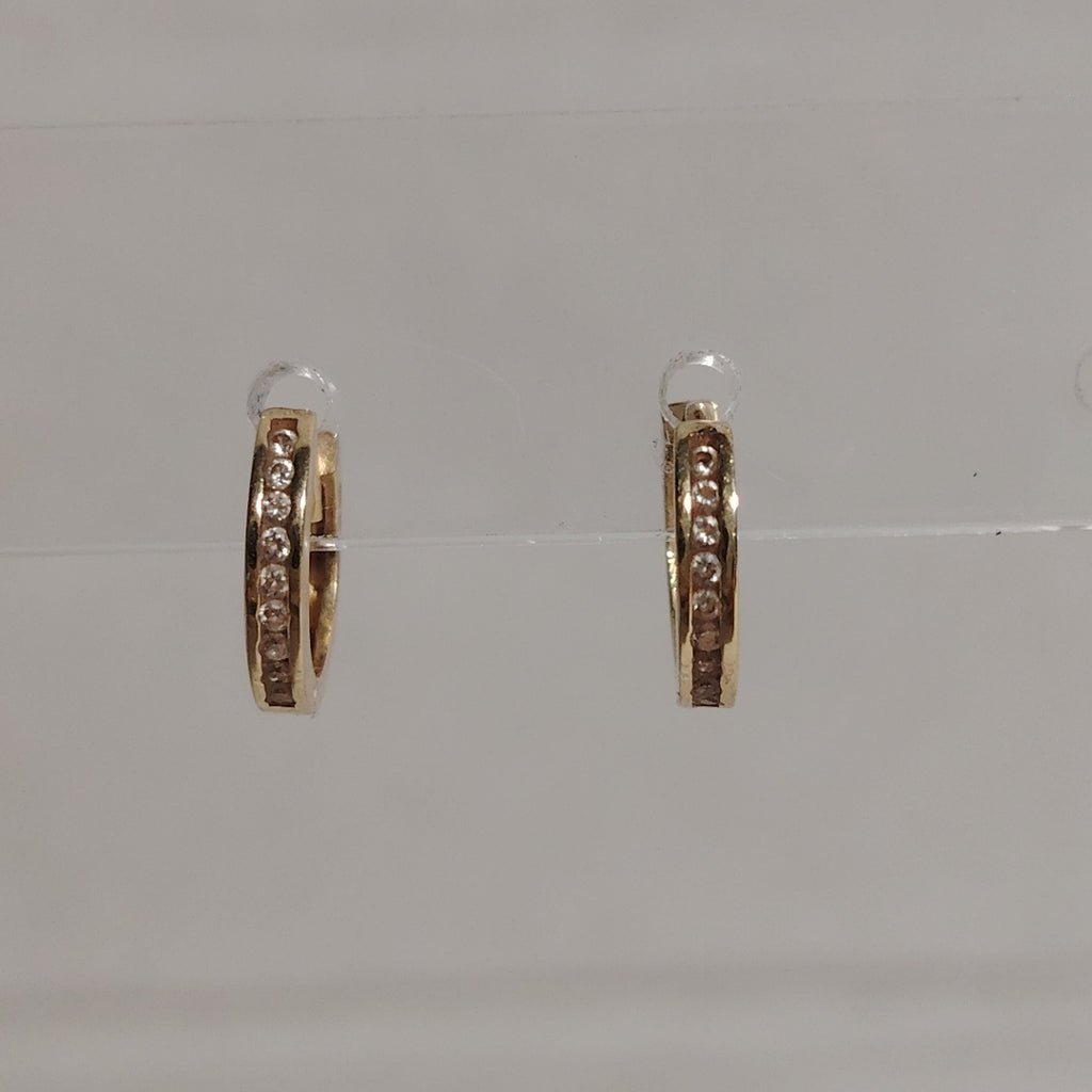 ARRACADAS PAR ORO 14 K 1,40 GRMS (SEMINUEVO)