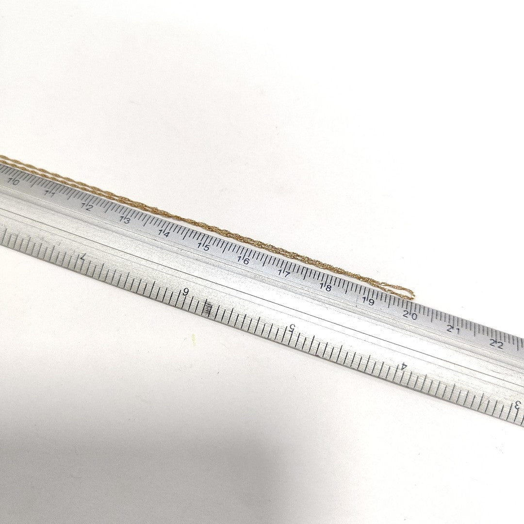 CADENA ORO 14 K 0,60 GRMS (SEMINUEVO)