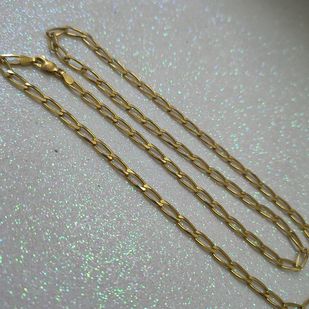 CADENA ORO 14 K 12.9 GRMS (SEMINUEVO)