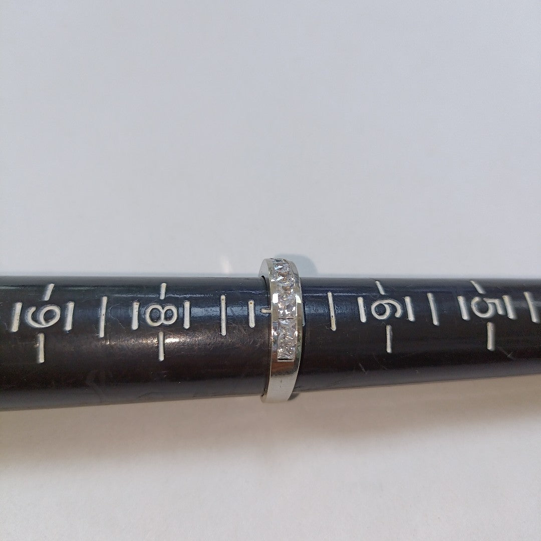 ANILLITO ORO BLANCO 14 K 3 GRMS (SEMINUEVO)