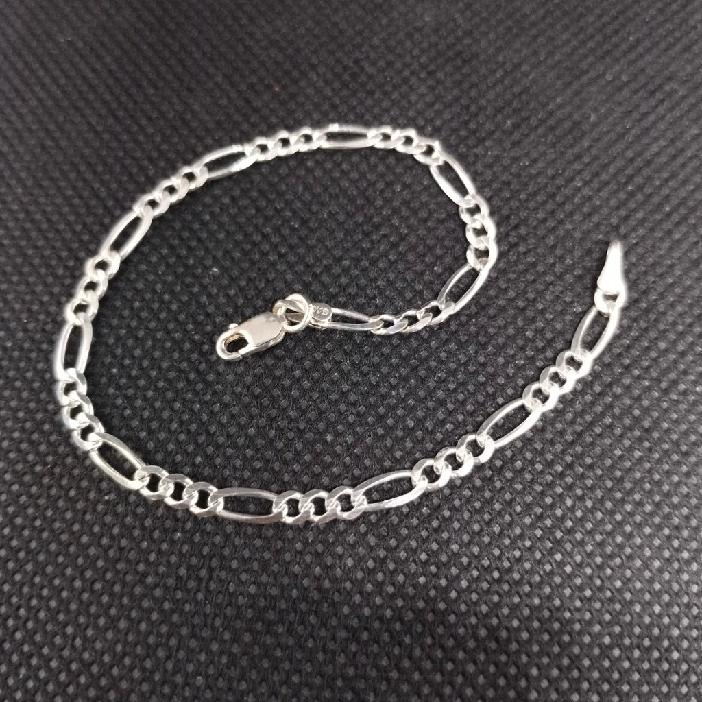 PULSERA TEJIDO 3X1 PLATA .925 18 CM 2.8 GR (NUEVO)