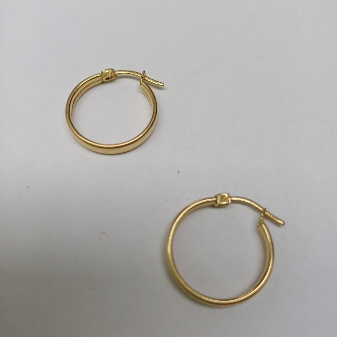 ARRACADAS PAR ORO 14 K 2.3 GRMS (SEMINUEVO)