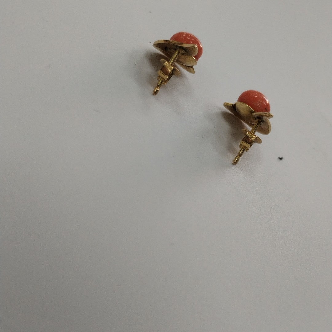 ARETES PAR ORO 14 K 2.9 GRMS (SEMINUEVO)