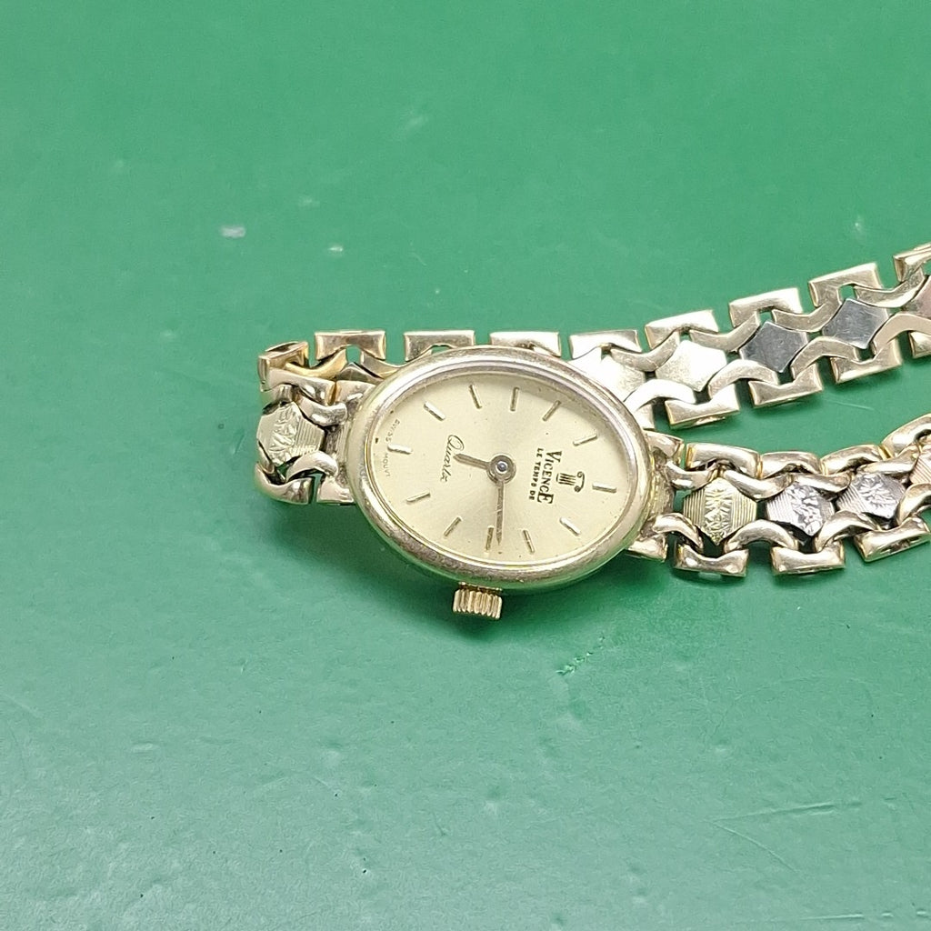 RELOJ CAJA Y PULSO ORO ORO 14 K 18.8 GRMS (SEMINUEVO)